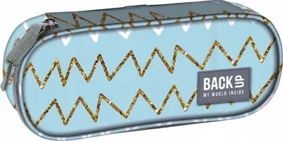 Produktbild von Derform Federmäppchen Backup 4 A Blau