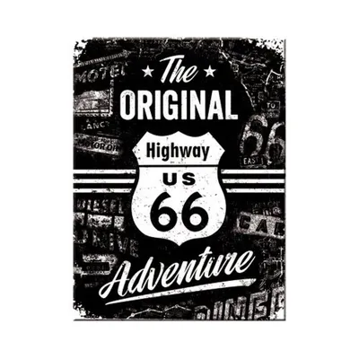 Image de Nostalgic-Art - Aimant 6 x 8 cm - Highway 66 - L'aventure originale