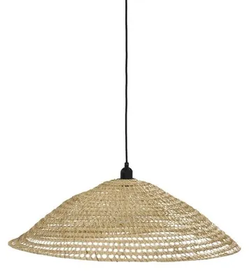 Produktbild von Pomax Uzes Pendelleuchte, Natur, Ø 70 x H 20 cm
