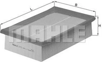 Produktbild von Luftfilter KNECHT LX 618