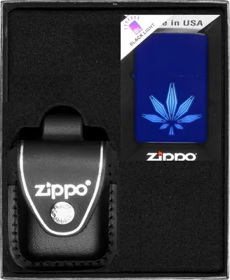 Produktbild von ZIPPO Feuerzeug-Set CANNABIS DESIGN 4 Geschenk No3