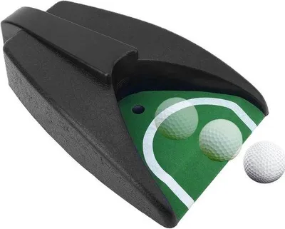 Image de Lanceurs automatiques de balles de golf pour l'intérieur et l'extérieur - Alimentés par piles - Pour la maison, le bureau, le jardin, l'entraînement