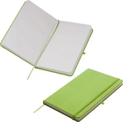 Produktbild von Notizbuch / DIN A5 / 160S. / blanko / samtweiches PolyurethanHardcover / Farbe: hellgrün