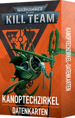 Produktbild von Warhammer 40.000 Kill Team Kanoptekzirkel Datenkarten