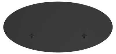 Immagine prodotto di Rosone Moderno Cerchio Rim Metallo Nero