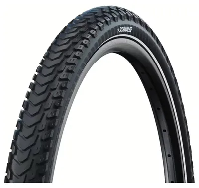 Produktbild von Schwalbe Fahrradreifen Marathon Mondial HS 630 28x1.60" 42-622 Addix Green Reflex