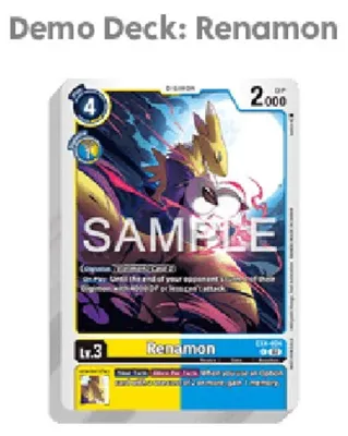 Zdjęcie produktu dla Digimon Demo Deck: Renamon