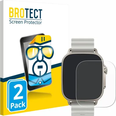 Produktbild von 2x Für realme Watch 5 Schutzfolie BROTECT Displayschutz Display Schutz Folie Klar Transparent
