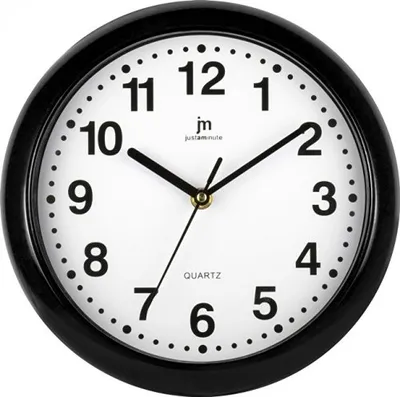 Immagine prodotto di Lowell Justaminute 00710 Orologio al quarzo a cerchio nero