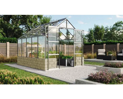 Obrázek produktu pro Vitavia Cassandra 8300 skleník, ESG 3 mm, hliník