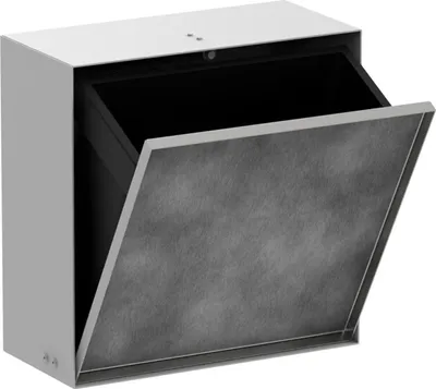 Obrázok produktu pre HANSGROHE 56090700 XtraStoris Rock zabudovaný odpadkový kôš