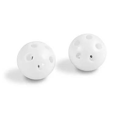 Obrázok produktu pre Chrastítka, Ø cca 2,6 cm biele, 2 kusy