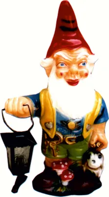 Produktbild von Garten Zwerg Figur Statue Skulptur Figuren Skulpturen Dekoration Deko  8806