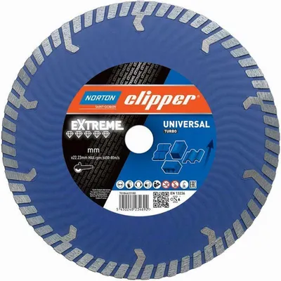 Image de Norton Clipper Disque à tronçonner diamanté Extreme Universal Turbo - 350x20,0 mm