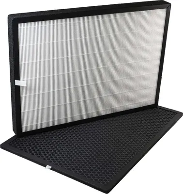 Produktbild von vhbw 2-teiliges Filter-Set kompatibel mit Marreal AP5001B Luftreiniger - HEPA-Filter, Aktivkohlefilter