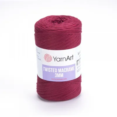 Produktbild von Gedrehtes Makramee-Garn, 3 mm, 250 g, 781