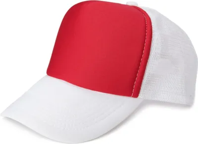 Produktbild von styleBREAKER Uni 5-Panel Trucker Cap mit Mesh-Einsatz | verstellbares Basecap mit Click Snap Verschluss | luftiges Netz Cap für Damen und Herren