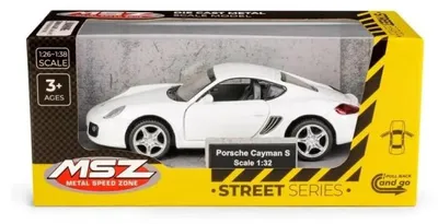 Image de Porsche Cayman S blanche - MSZ
