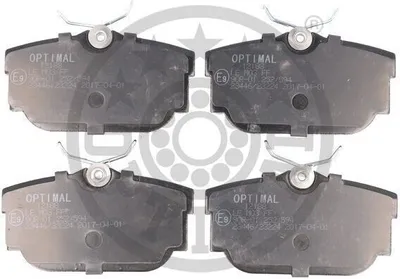 Produktbild von OPTIMAL Bremsbeläge Satz Hinten Bremsklötze für VW Transporter IV Bus (70B, 70C, 7DB, 7DK, 70J, 70K, 7DC, 7DJ) BP-12188