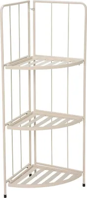 Produktbild von PROGARDEN Eck-Blumenständer 3-etagig beige KO-X71000680