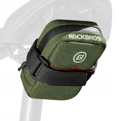 Produktbild von ROCKBROS Mini Fahrradtasche Unter dem Sattel 0,35L Grün