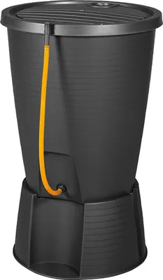 Zdjęcie produktu dla Keter zbiornik na deszczówke indigo water butt + base grafit 200 l