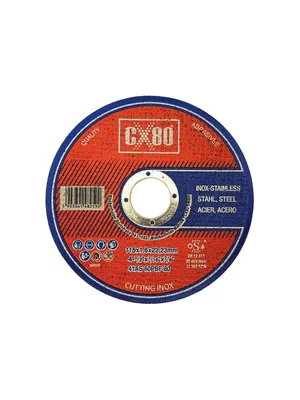 Produktbild von CX80 INOX Trennscheibe 125x1,6x22,23mm Edelstahl Metall Flexscheibe 50 Stück