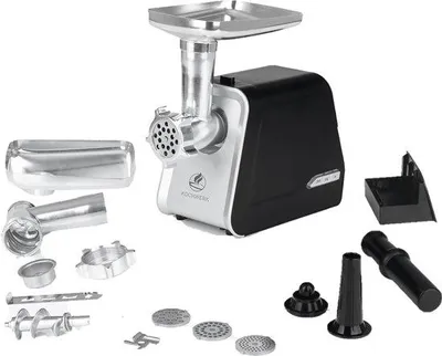 Obrázok produktu pre Elektrický mlynček na mäso s funkciou striekania – 2000 g/min, 4-funkčný kuchynský robot