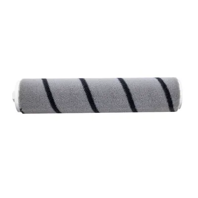 A roller brush for a vacuum cleaner, shown against a white background.