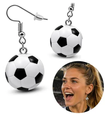 Produktbild von 1 Paar Fußball Ohrringe -