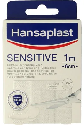 Produktbild von Hansaplast Sensitive 1mx6cm