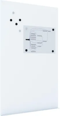 Produktbild von CEP Weißwandtafel rocada, (B)1.000 x (H)1.500 mm (52535320)