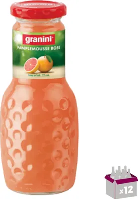 Image de Pamplemousse rose Granini 12x25cl