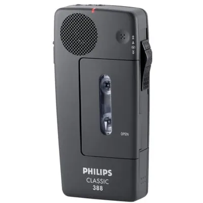 Obrázek produktu pro Philips Pocket Memo Classic 388, 400 - 4000 Hz, 128 mm, 63 mm, 25 mm, AA, 6,35 cm (2.5")