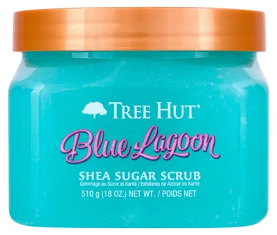 Produktbild von Tree Hut Blue Lagoon Shea Sugar Scrub, 510,3 g, ultra-hydrierend, Körperpflege