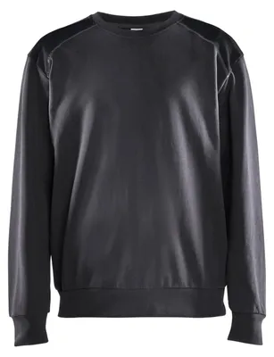 Produktbild von Blakläder Sweatshirt 3580, Farbe:Mittelgrau/Schwarz, Größe:L