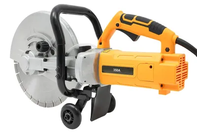 Produktbild von Elektrische Betonsäge - Trennsäge - 3000 W - 35,6 cm Scheibe - 4200 U/min - Bürstenloser Motor - 220 V - Gelb