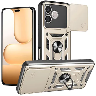 Obrázok produktu pre Puzdro Techsuit zo série CamShield pre Honor 600 Lite – zlaté