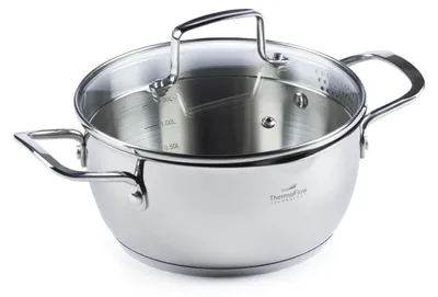 Zdjęcie produktu dla Garnek Rosmarino Pour&Cook II z pokrywką szklaną – 4,2 l, 24 cm