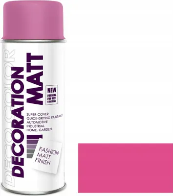 Zdjęcie produktu dla Farba dekoracyjna Mattrosa Spray RAL 4003, 400 ml Lakier uniwersalny