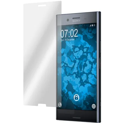 Produktbild von 6er-Pack PhoneNatic Displayschutzfolien Fiber-Glas klar  kompatibel mit Sony Xperia XZ Premium