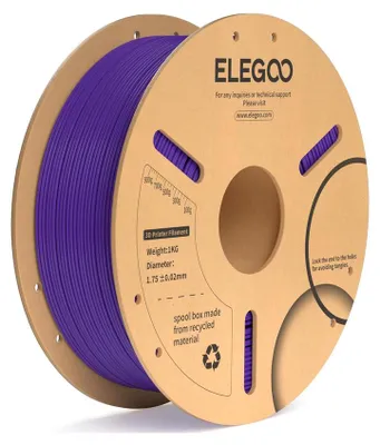 Obrázek produktu pro ELEGOO PLA+ -1.75mm-1KG-Cardboard Spool-Purple