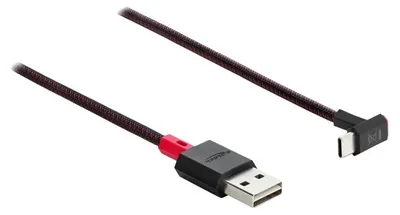 Produktbild von DeLOCK 81551, 2 m, USB A, USB C, USB 2.0, Rot, Schwarz