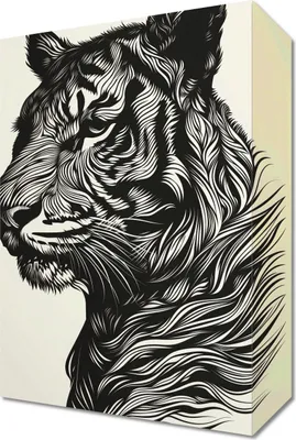 Produktbild von Bild 20x30cm Tigerpfiff