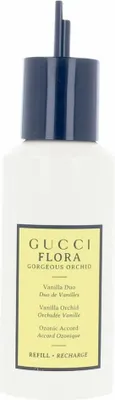 Produktbild von Gucci Flora Gorgeous Orchid Refill, Frauen, 150 ml, Nachfüllflasche, Alcohol Denat., Parfum/Fragrance, Aqua/Water/Eau, Hydroxycitronellal, Benzyl Salicylate, Linalool,...