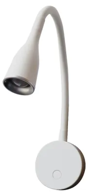 Produktbild von kalb | LED Bettleuchte Tulipano I 4.5W Leseleuchte Bettlampe schwarz weiss Weiß