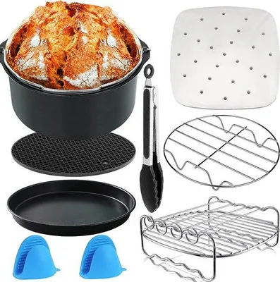 Produktbild von Airfryer Zubehör Set für Heißluftfritteuse