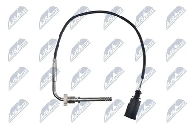 Produktbild von NTY EGT-AU-006 Abgastemperatursensor für AUDI A6 Avant (4F5, C6) 300mm