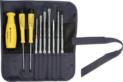 Immagine prodotto di PB Swiss Tools Assortimento di cacciaviti, con impugnatura 2K SwissGrip, ESD, 10 pezzi