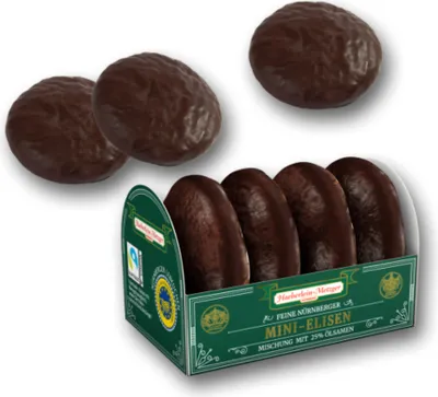 Obrázek produktu pro Haeberlein Mini Elisen perník v čokoládě 50g